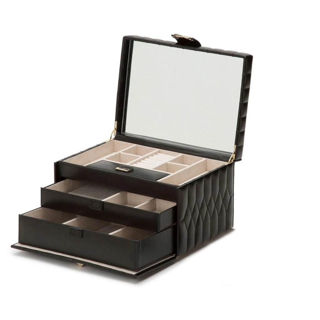WOLF Caroline Medium Jewelry Case - 329771 - urmakerlarsen.no