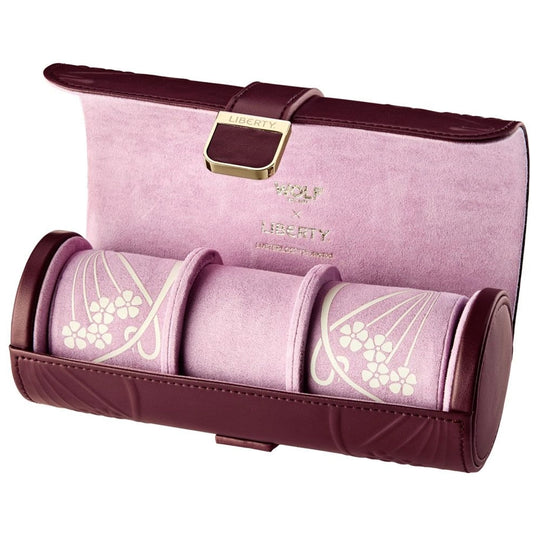 WOLF X LIBERTY Ianthe Triple Watch Roll - 381527 - urmakerlarsen.no