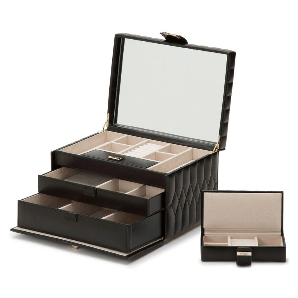WOLF Caroline Medium Jewelry Case - 329771 - urmakerlarsen.no