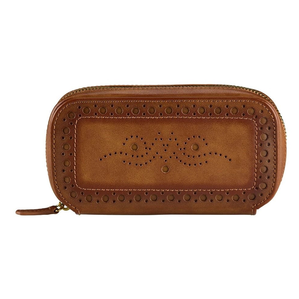 WOLF Brogue 2 Piece Watch Zip Case - 443406 - urmakerlarsen.no