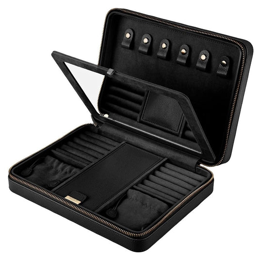 WOLF Lauren Large Zip Travel Case - 347502 - urmakerlarsen.no