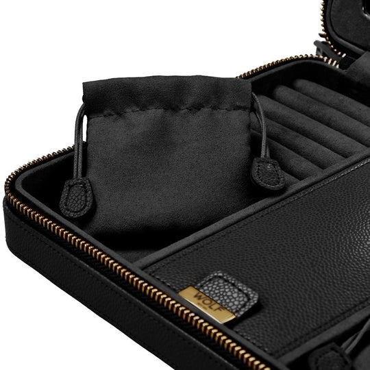WOLF Lauren Large Zip Travel Case - 347502 - urmakerlarsen.no