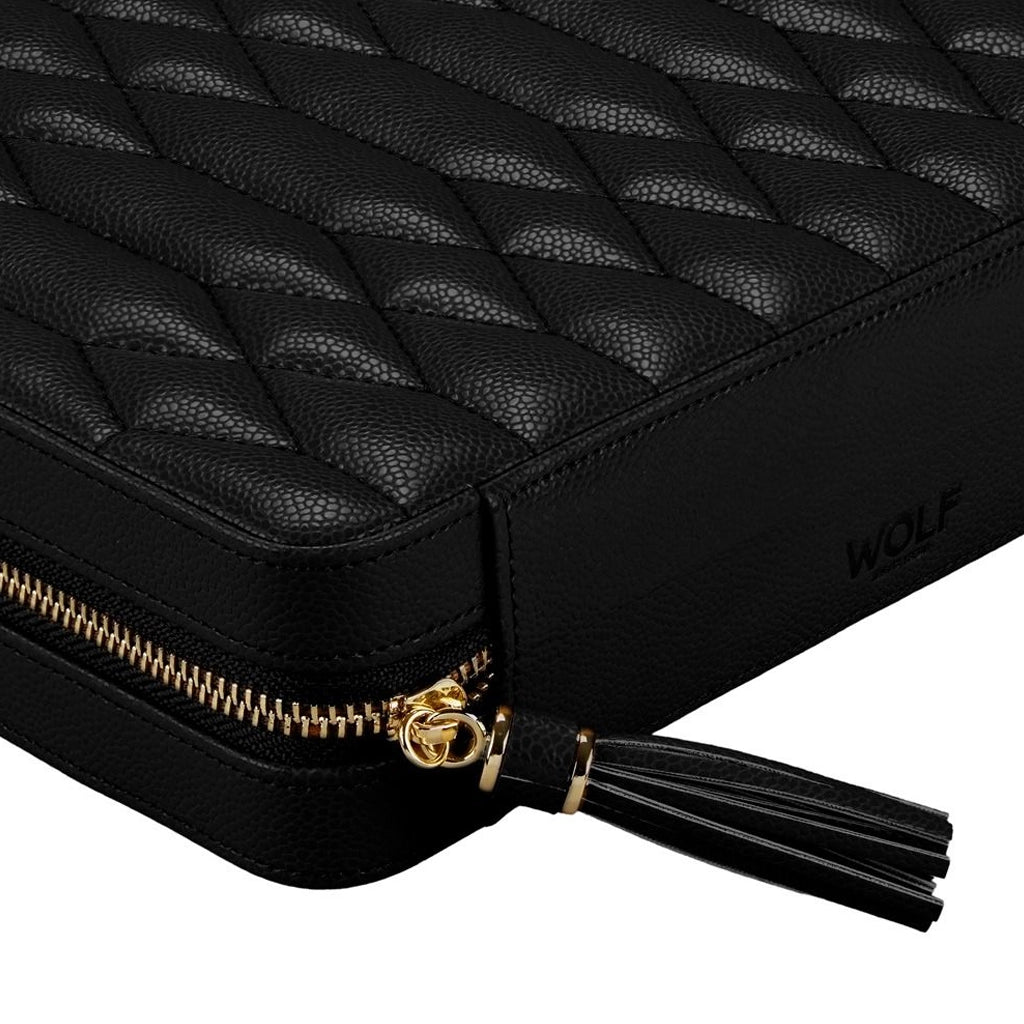 WOLF Lauren Large Zip Travel Case - 347502 - urmakerlarsen.no