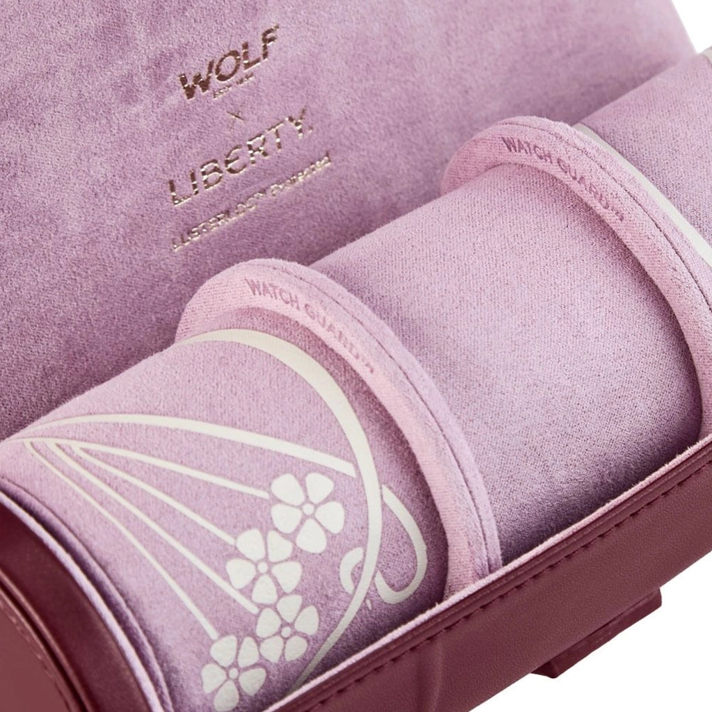 WOLF X LIBERTY Ianthe Triple Watch Roll - 381527 - urmakerlarsen.no