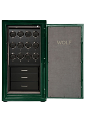 WOLF Atlas 12 Piece Winder Safe - 491241 - urmakerlarsen.no